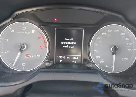 2017 Audi Sq5 3.0T Premium Plus from USA, damaged, VIN WA1CCAFP3HA005188